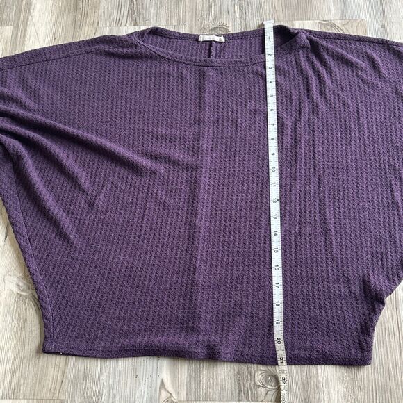 Heimious Made In USA Purple Waffle Shirt Size Medium - Picture 5 of 8